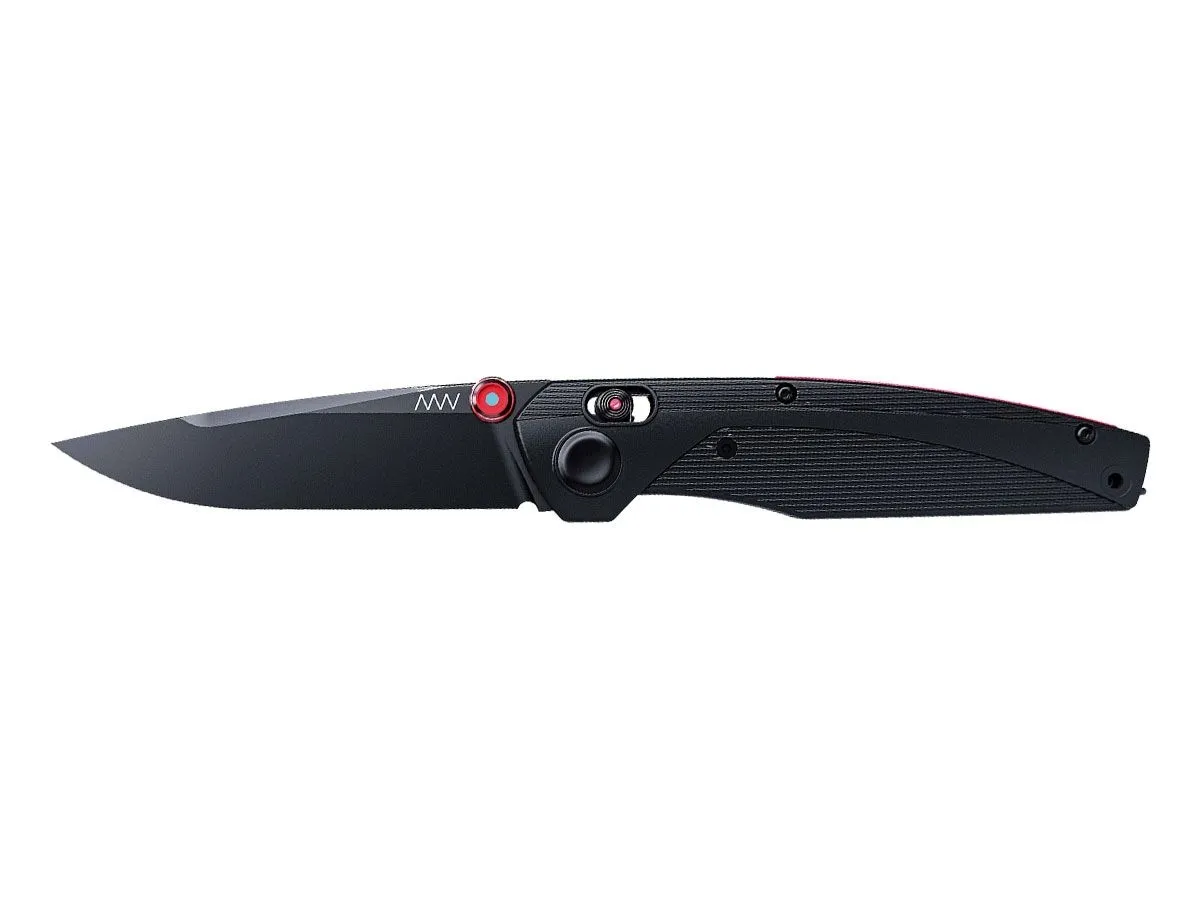 ANV Knives A100BB DLC SLEIPNER GRN BLACK / ALOCK ANVA100-019