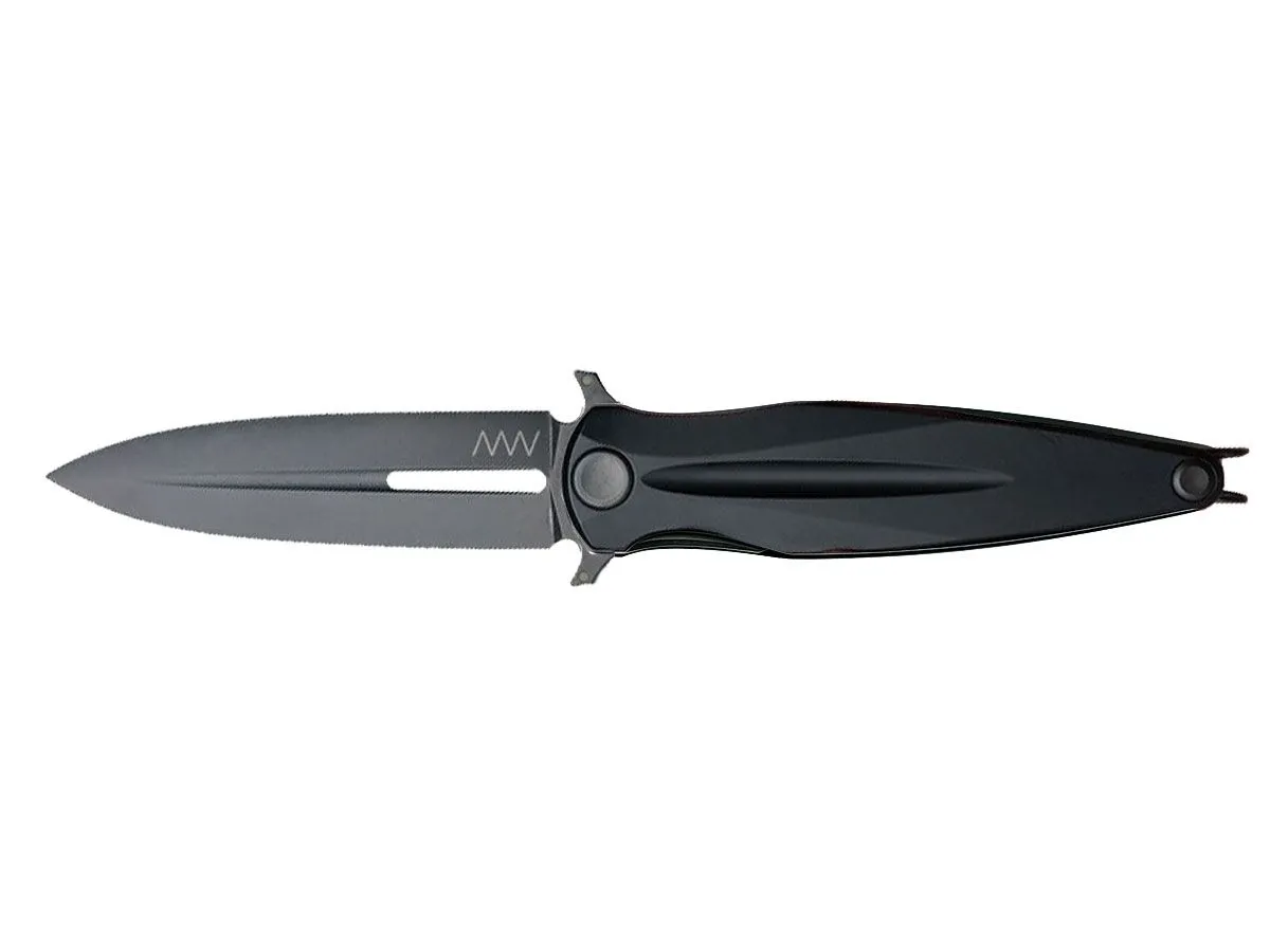 ANV Knives Z400 BB DLC BLACK DURAL BLACK ANVZ400-018