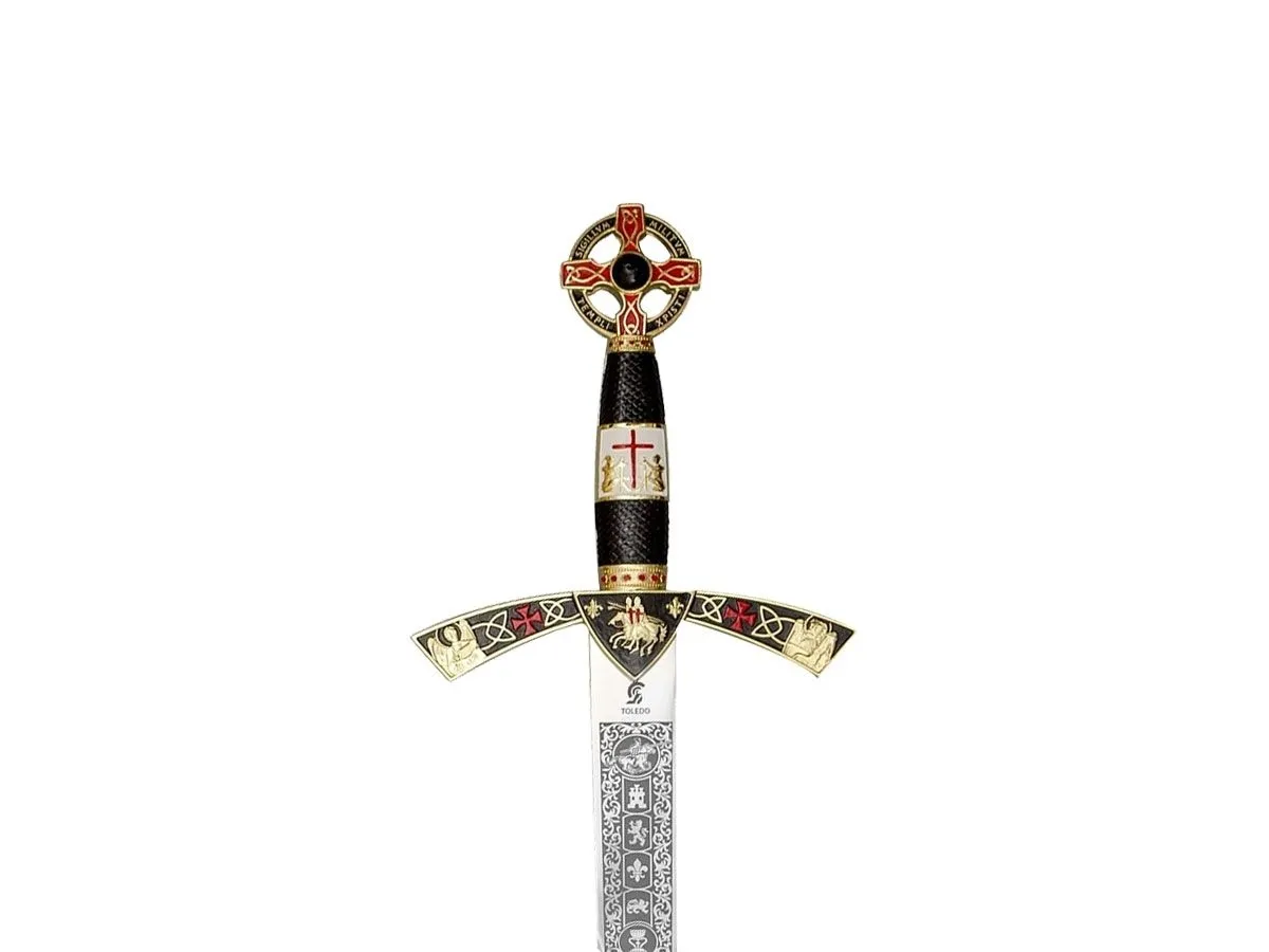Gladius REPLICA SPADA TEMPLARI dorata
