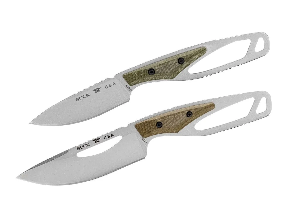 Buck PAKLITE COMBO KIT PRO OD GREEN MICARTA (631 &b 635) 631GRSVP