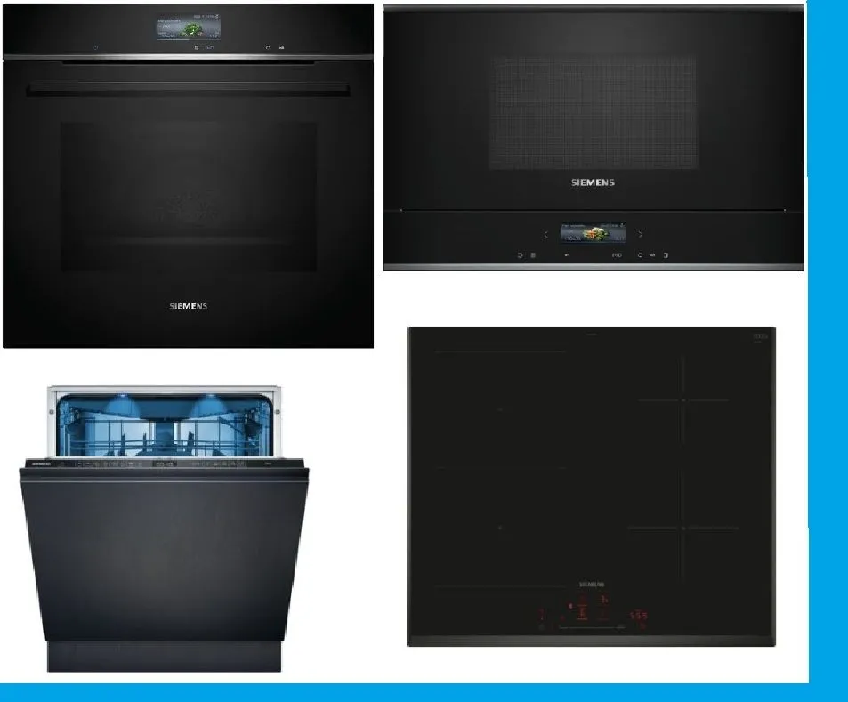 Zestaw Siemens ED65KHSB1E+HB776G3B1+ BE732L1B1+SN95EX07CE