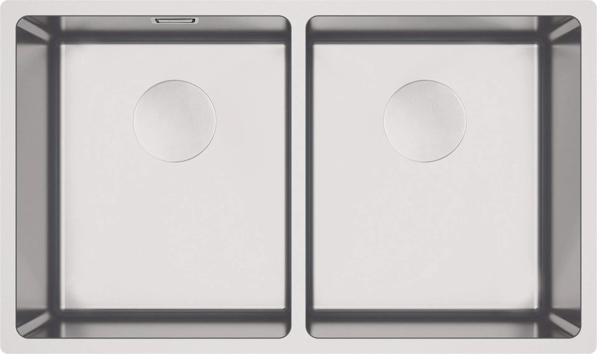 Deante ZPE_020A Zlewozmywak stalowy 2-komorowy podwieszany