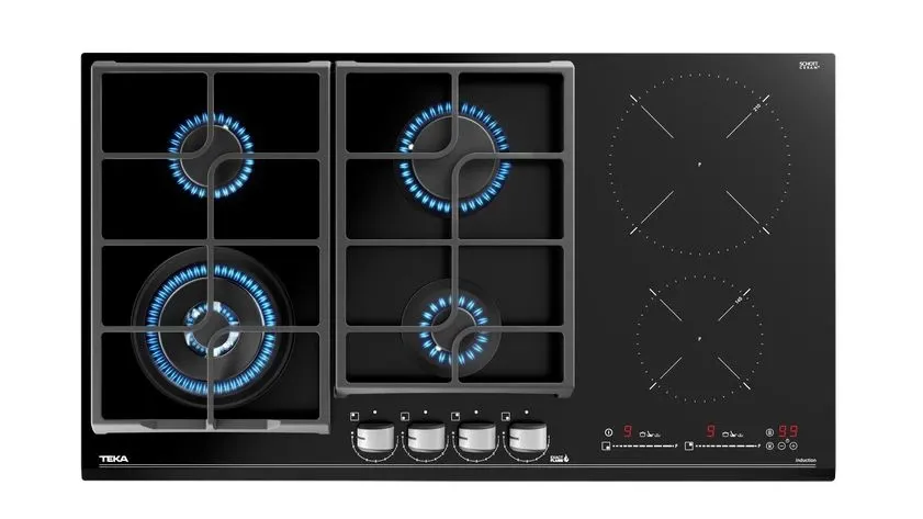 TEKA JZC 96342 BB Płyta indukcyjno-gazowa 90 cm
