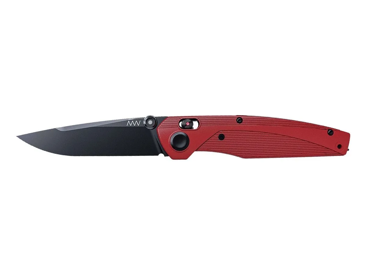 ANV Knives A100 BB DLC SLEIPNER GRN RED / ALOCK ANVA100-021
