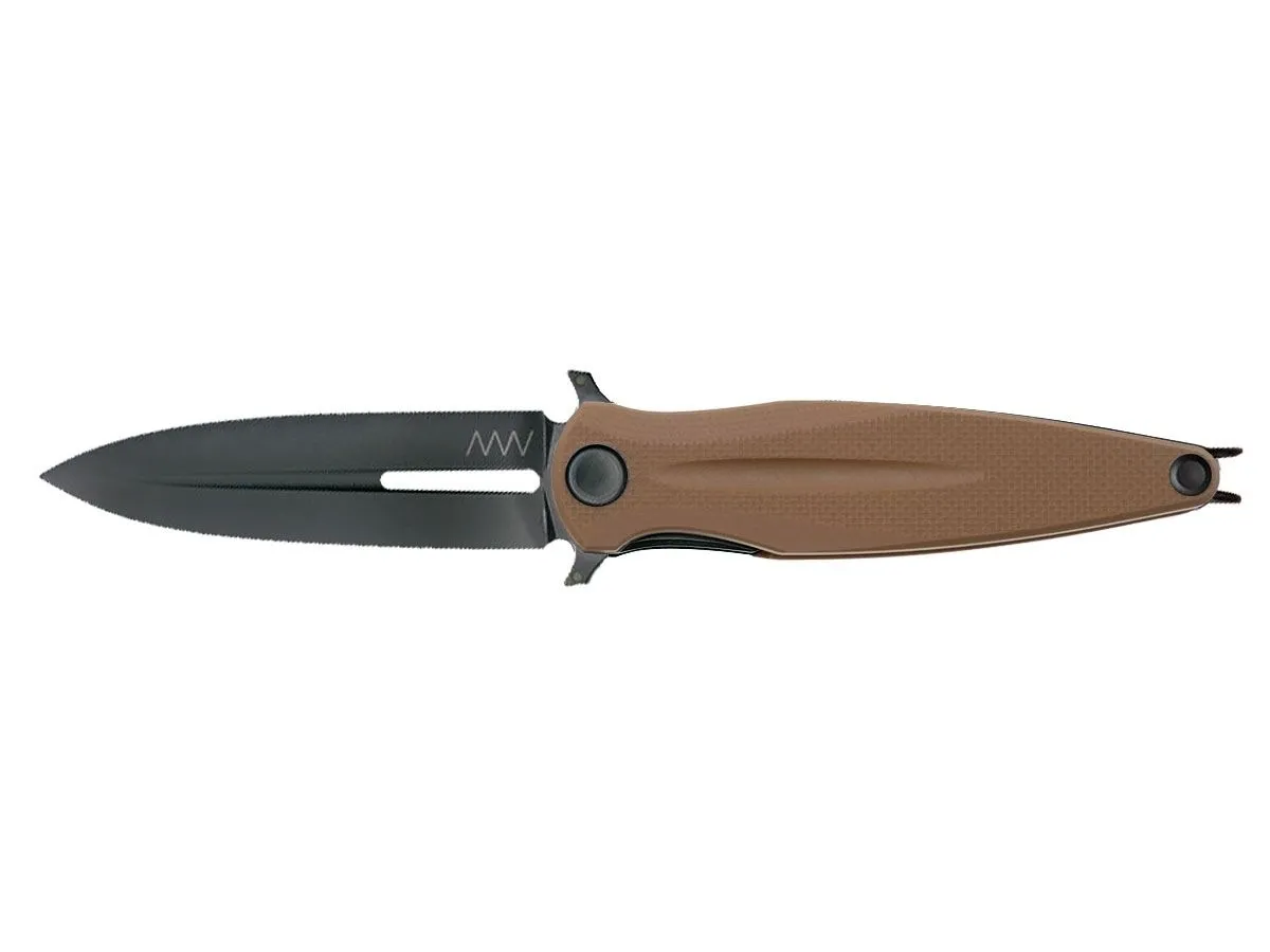 ANV Knives Z400 BB DLC BLACK G10 COYOTE ANVZ400-016