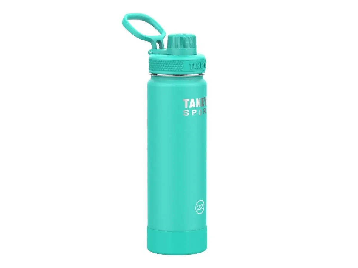 Takeya SPORT COPPER SPOUT 650ml Touchdown Teal (52318) Termos