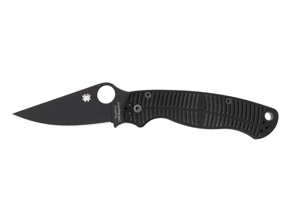 Spyderco PARA MILITARY 2 SALT G-10 BLACK MAGNACUT PLAIN C81GMCBKP2