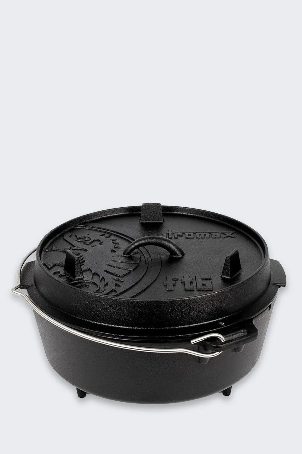 Żeliwny Kociołek Holenderski z Nóżkami Petromax 6