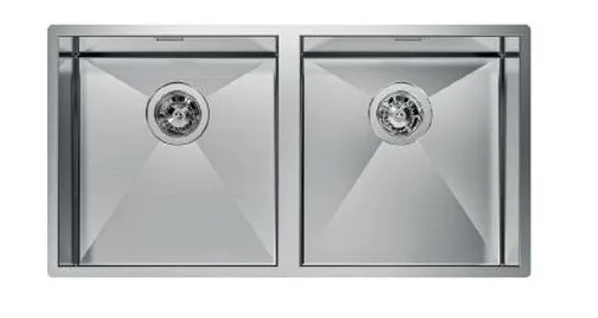 Foster 1221050 Quadra Zlewozmywak podwieszany 2 komorowy