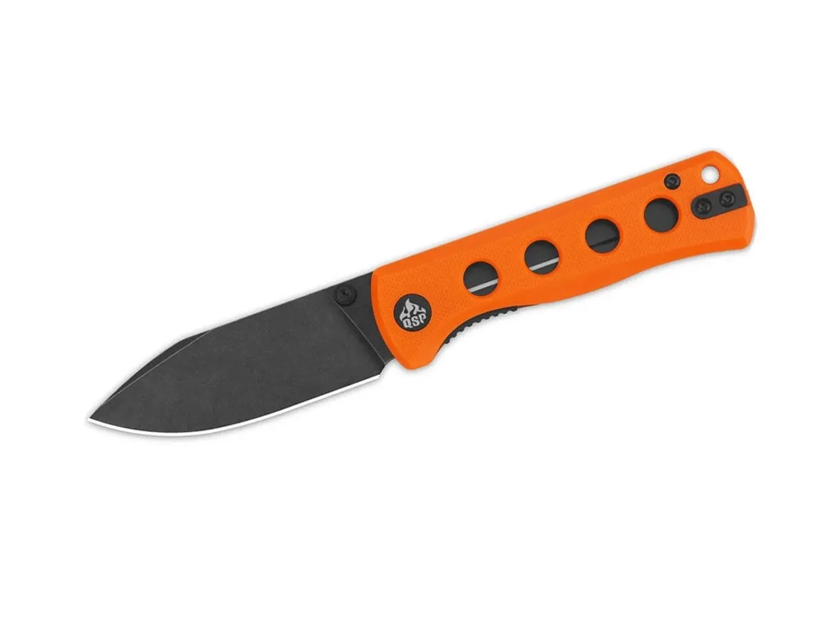 QSP CANARY FOLDER G-10 STW BLACK QS150-B2 Orange