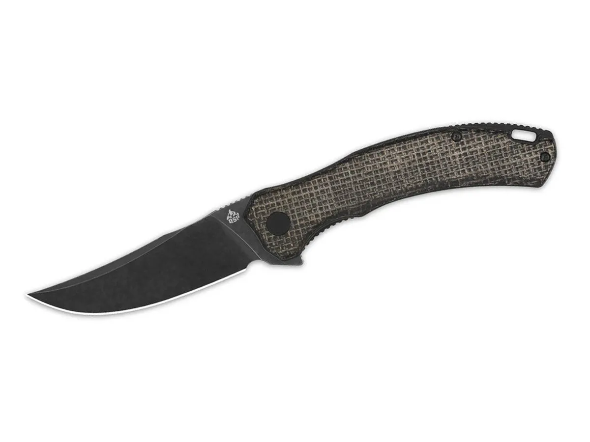 QSP WALRUS ROUGH MICARTA STW BLACK QS151-B2 Dark Brown