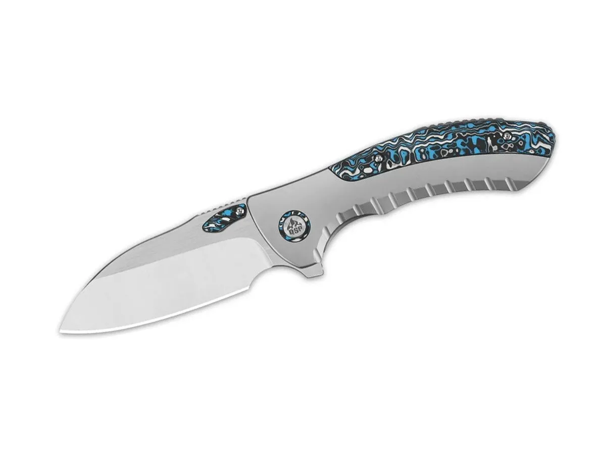 QSP CAPYBARA TITANIUM SATIN QS152-A1 Blue Camo CF