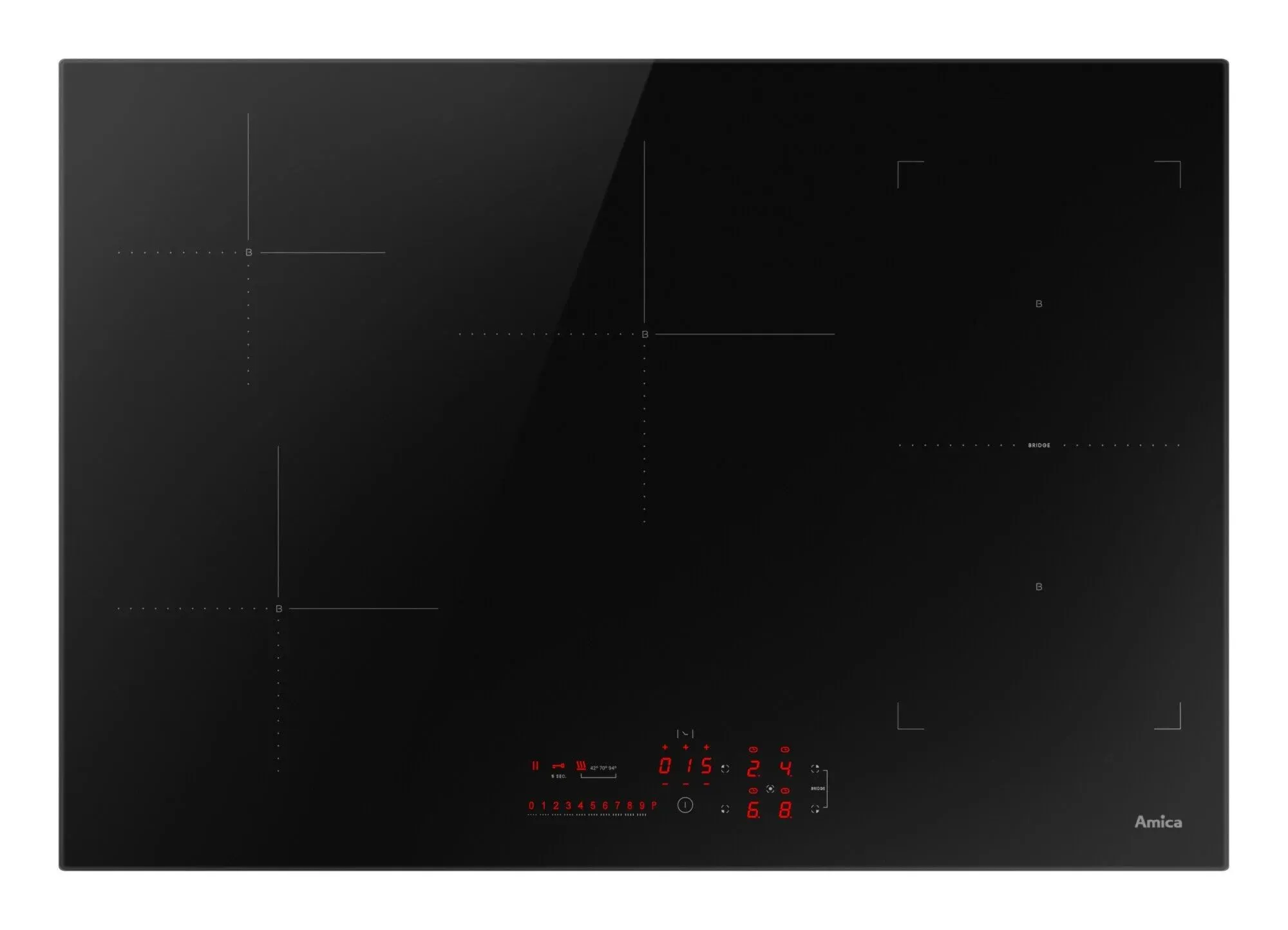 AMICA PŁYTA INDUKCYJNA PI7553PHTSU 2.0   77CM