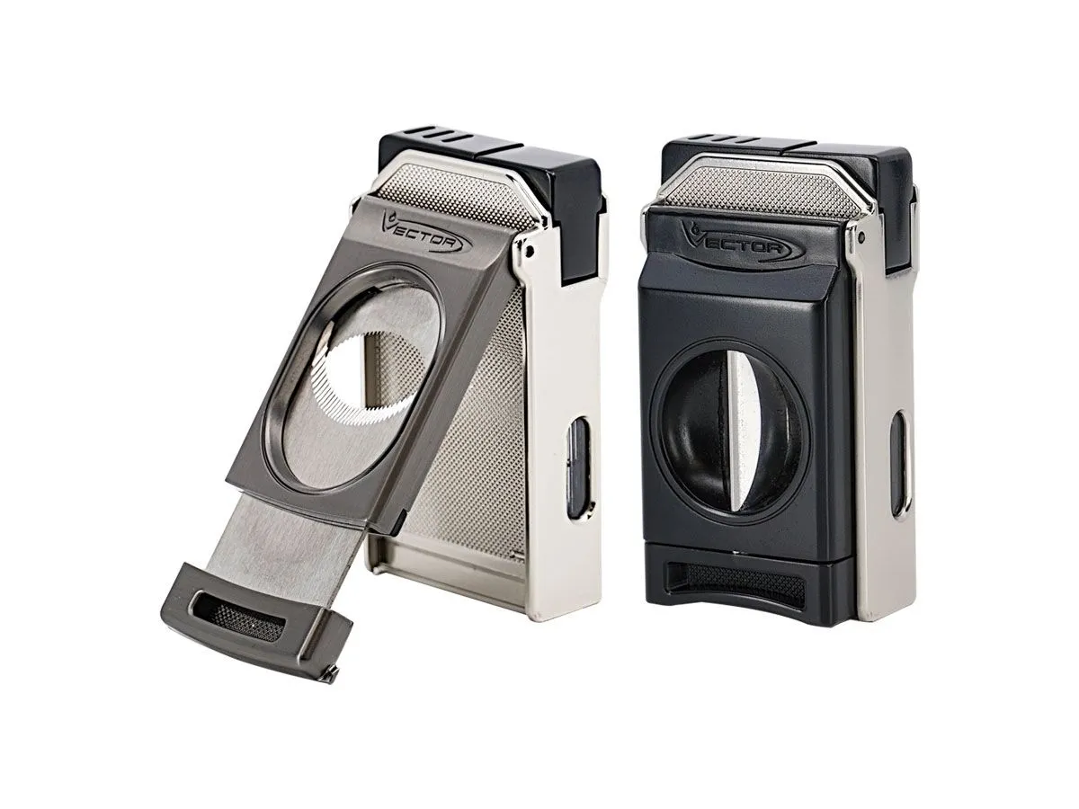 Vector ACCENDISIGARI SWITCH W/INTERCHANGEABLE CUTTER 01 Nickel Satin