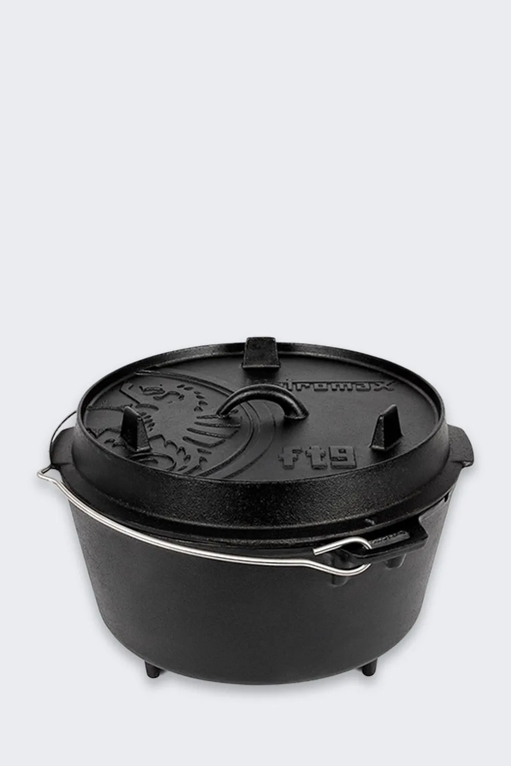 Żeliwny Kociołek Holenderski z Nóżkami Petromax 9