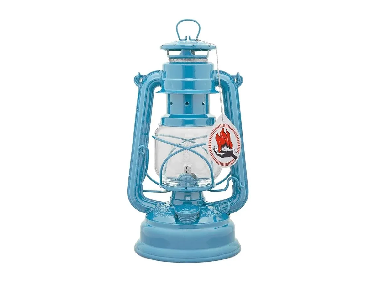 Lampa Naftowa Sztormowa Feuerhand 276-5024 Pastel Blue