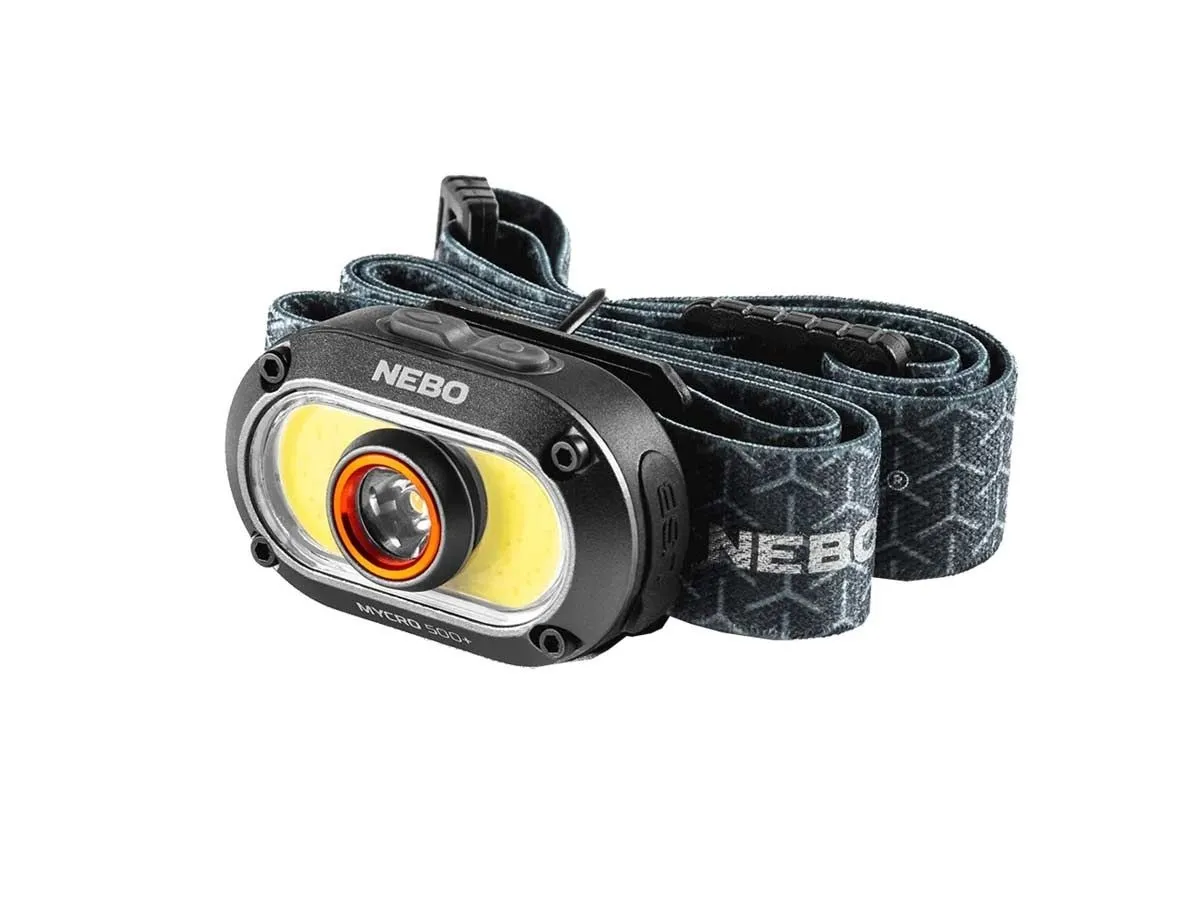NEBO MYCRO 500+ HEADLAMP & CAP 500 Lumen LED HLP-1005-G