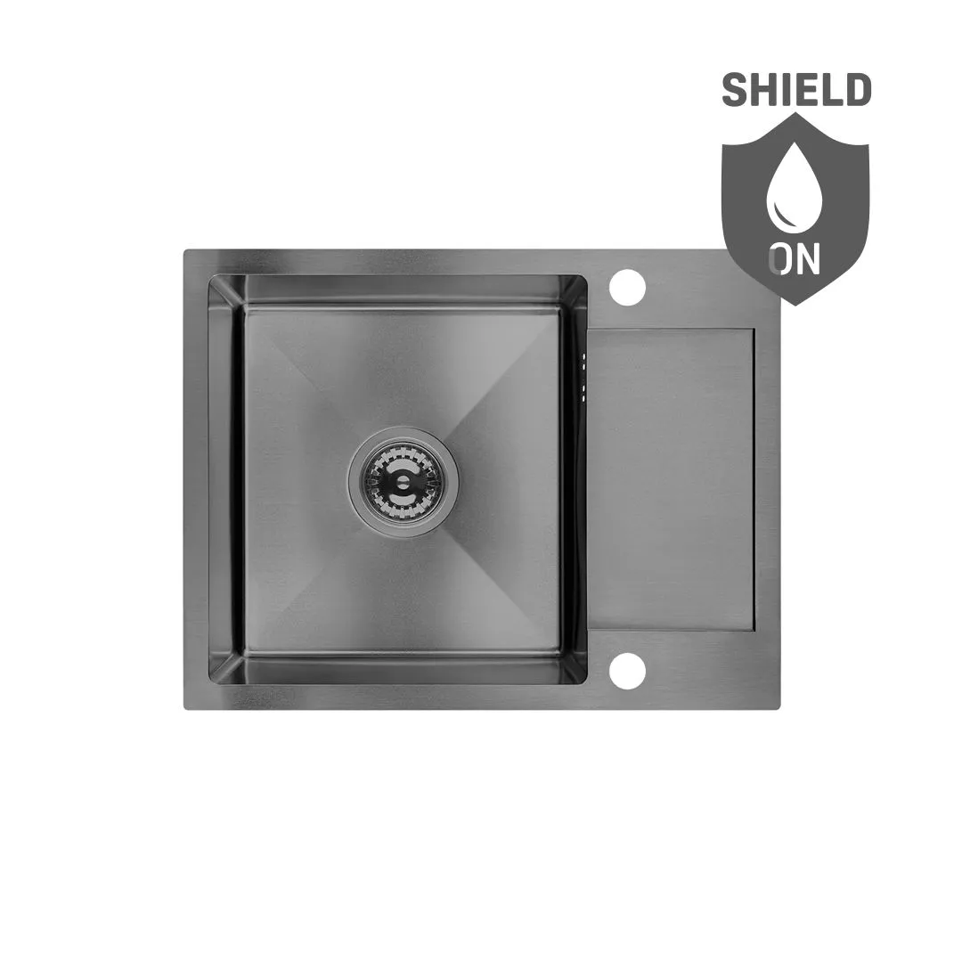 LAVEO Marmara - zlewozmywak 1-komorowy z półociekaczem