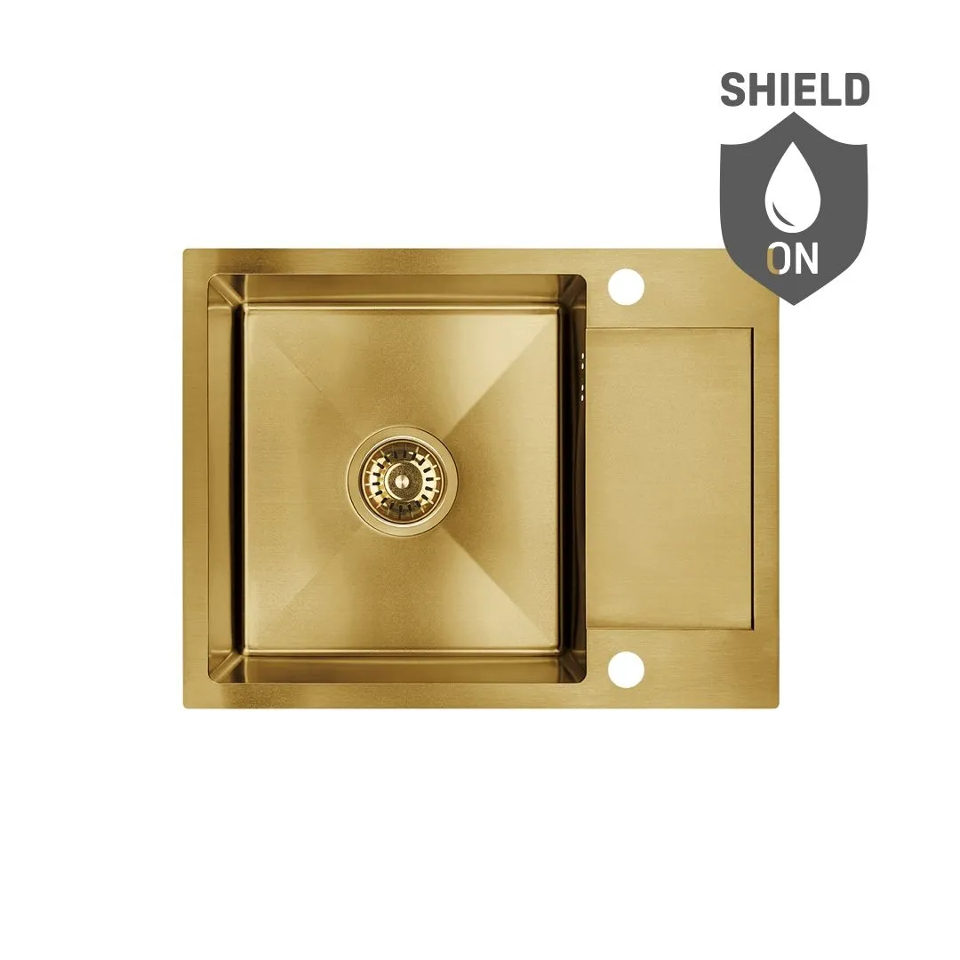 LAVEO Marmara - zlewozmywak 1-komorowy z półociekaczem