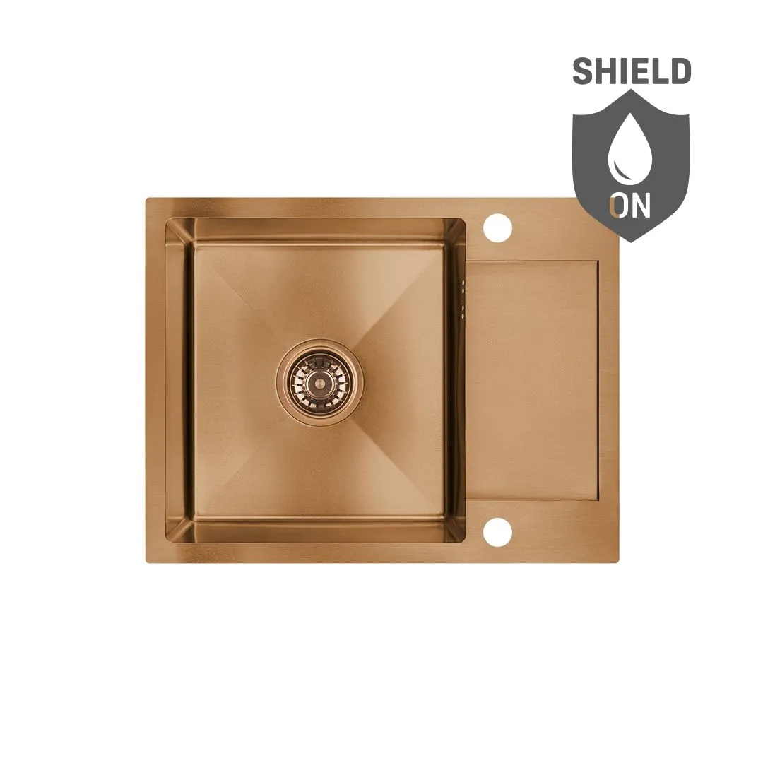 LAVEO Marmara - zlewozmywak 1-komorowy z półociekaczem