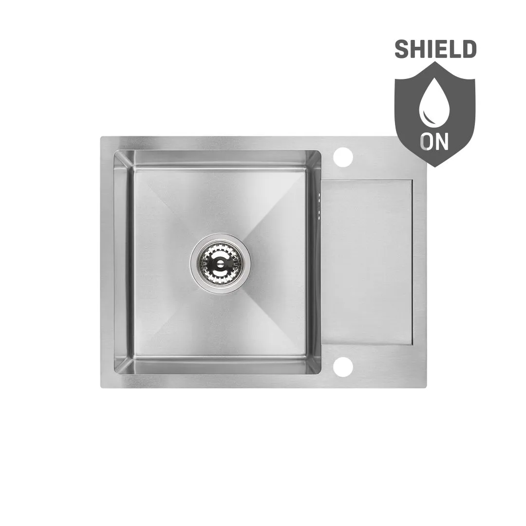 LAVEO Marmara - zlewozmywak 1-komorowy z półociekaczem