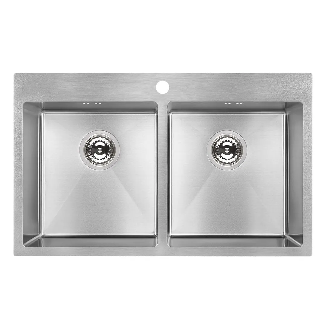 LAVEO SAM 020T Marmara Inox zlewozmywak 2-komorowy