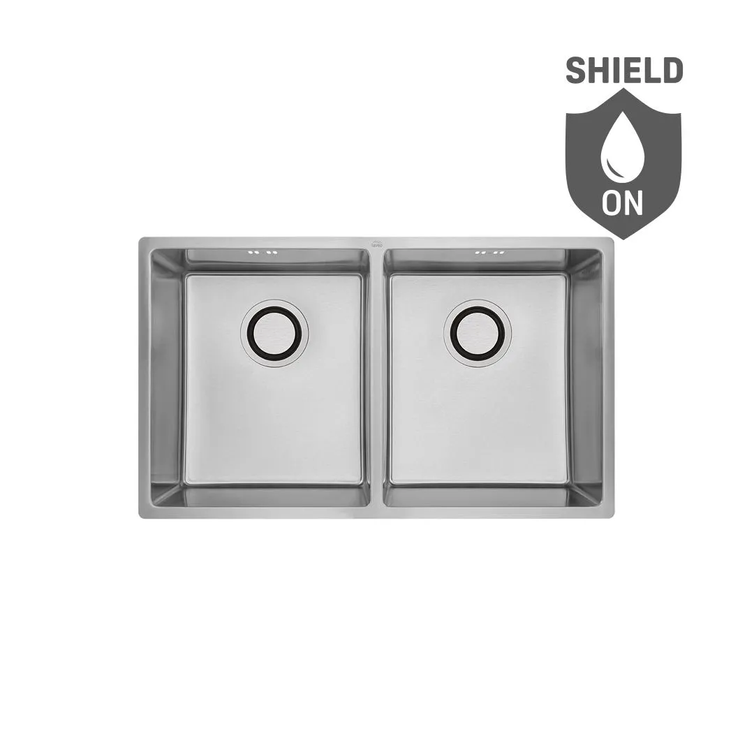 LAVEO Ross SLR 020T Inox zlewozmywak 2-komorowy