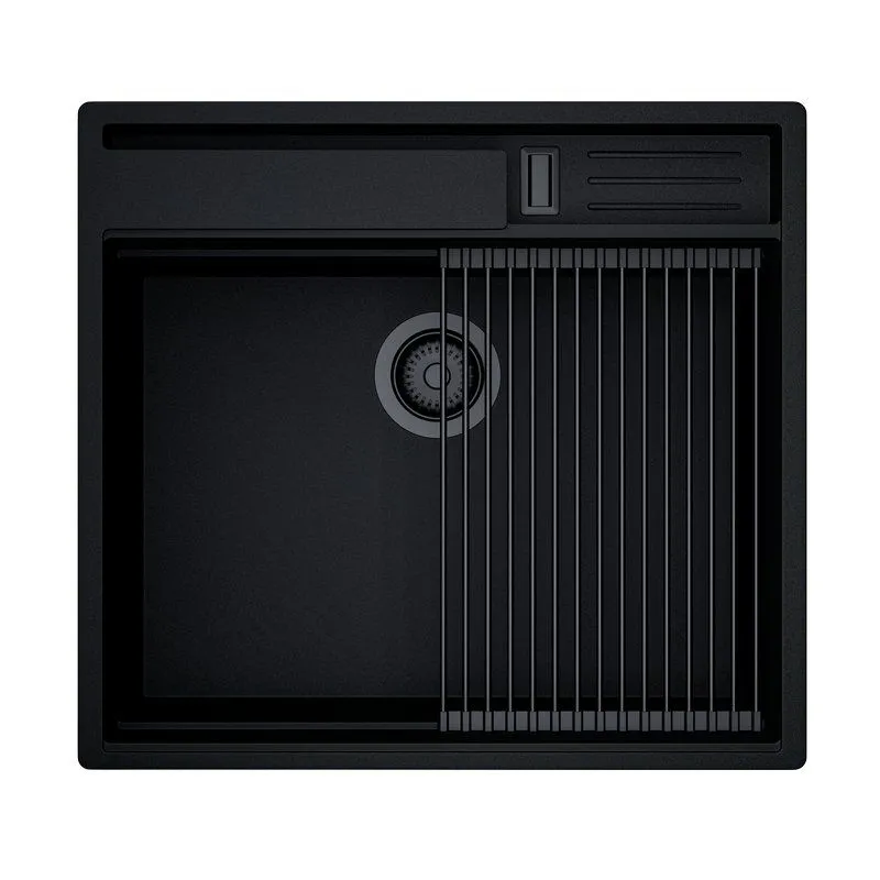 ZLEWOZMYWAK GLOBALO SILVANO 60.1 BLACK/BL MAT