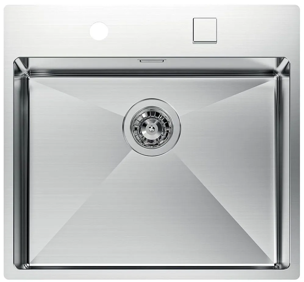 Foster 1735050 QUADRA R12 Komora 56x52 FM na równi z blatem Stal + Ruszt