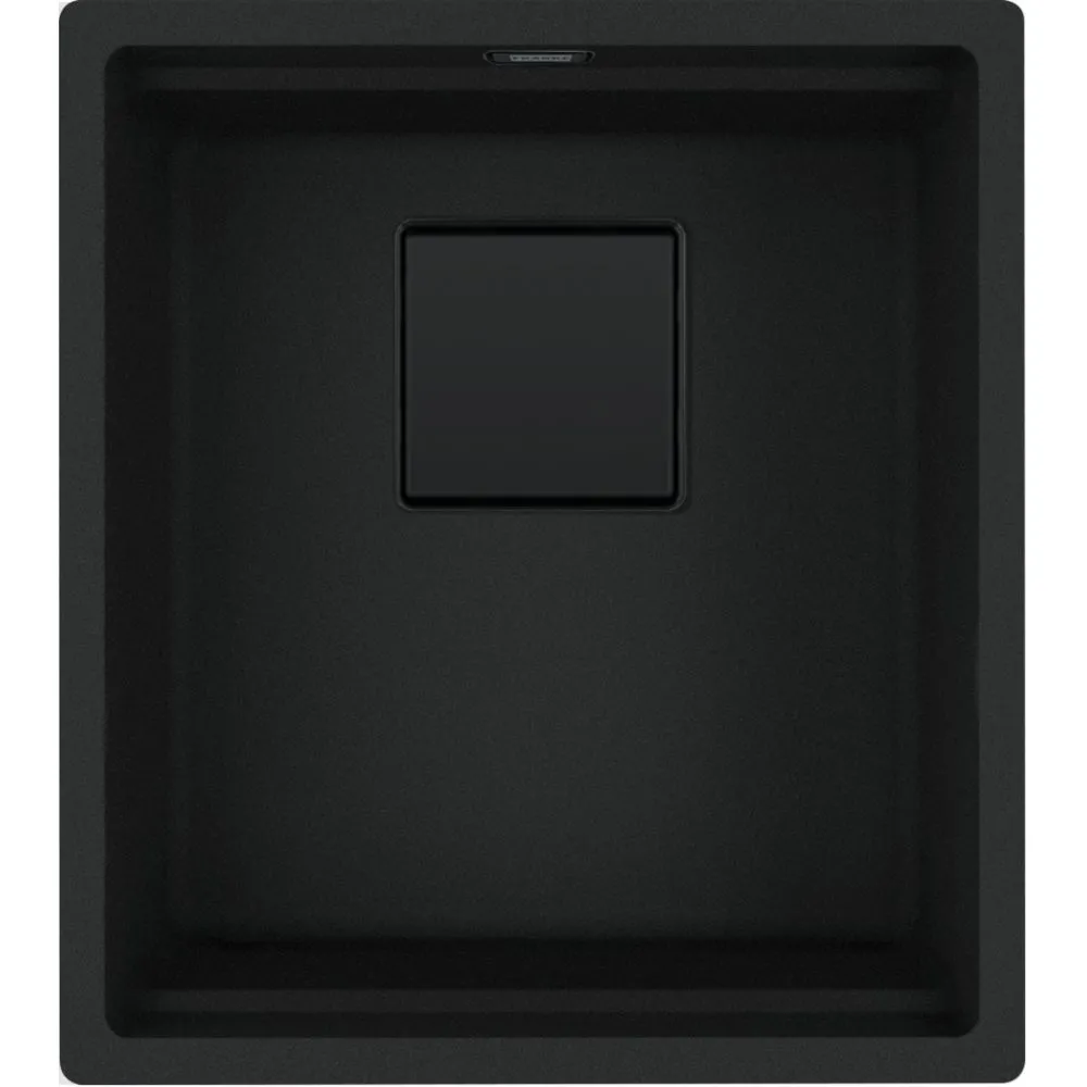 FRANKE KNG 110-37 Czarny mat/czarny odpływ 125.0721.149