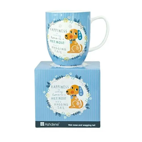 Ashdene Kubek porcelanowy 16552 kociaki i psiaki - psiak wz. 1