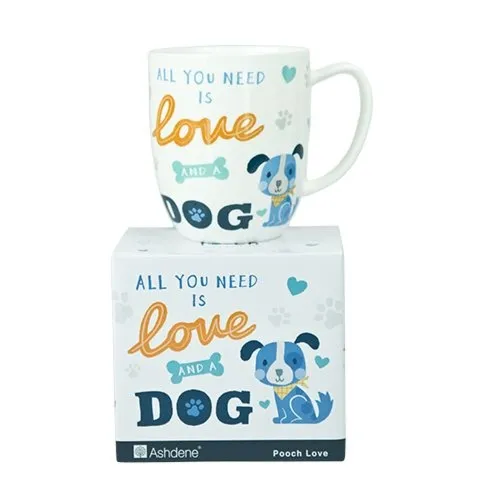 Ashdene Kubek porcelanowy 16553 kociaki i psiaki - psiak wz. 2