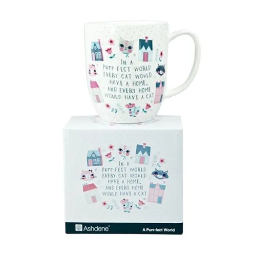 Ashdene Kubek porcelanowy 16559 kociaki i psiaki - kociak wz. 5