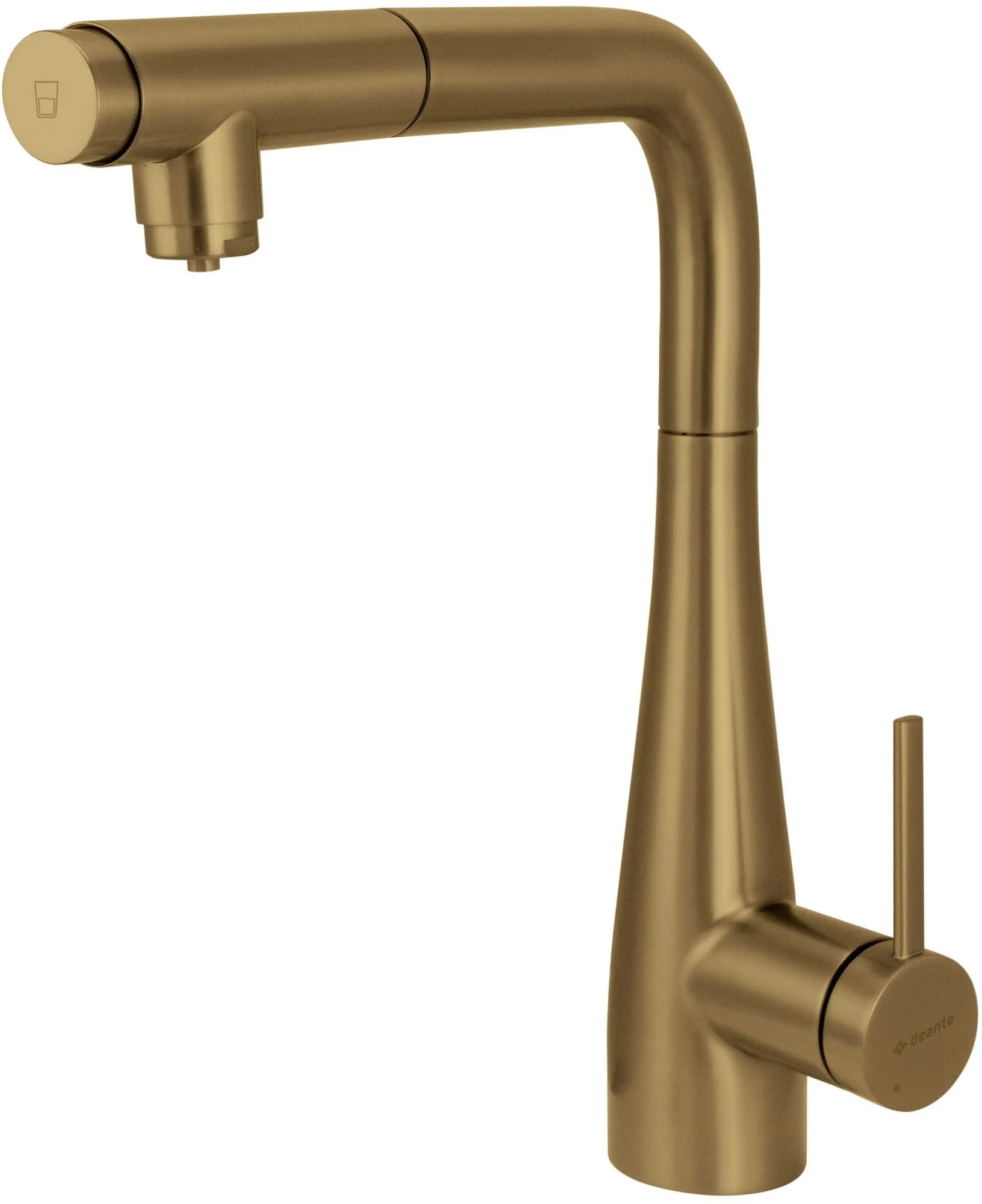 Deante Bateria kuchenna z podłączeniem do filtra wody z wyciąganą wylewką