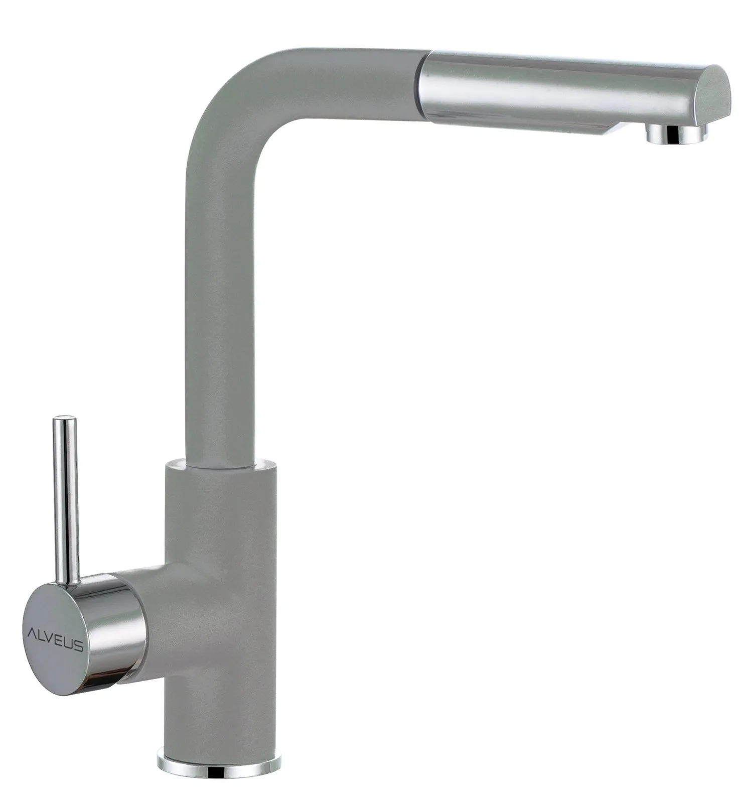 Alveus SIROS bateria kuchenna steel 04 + chrom