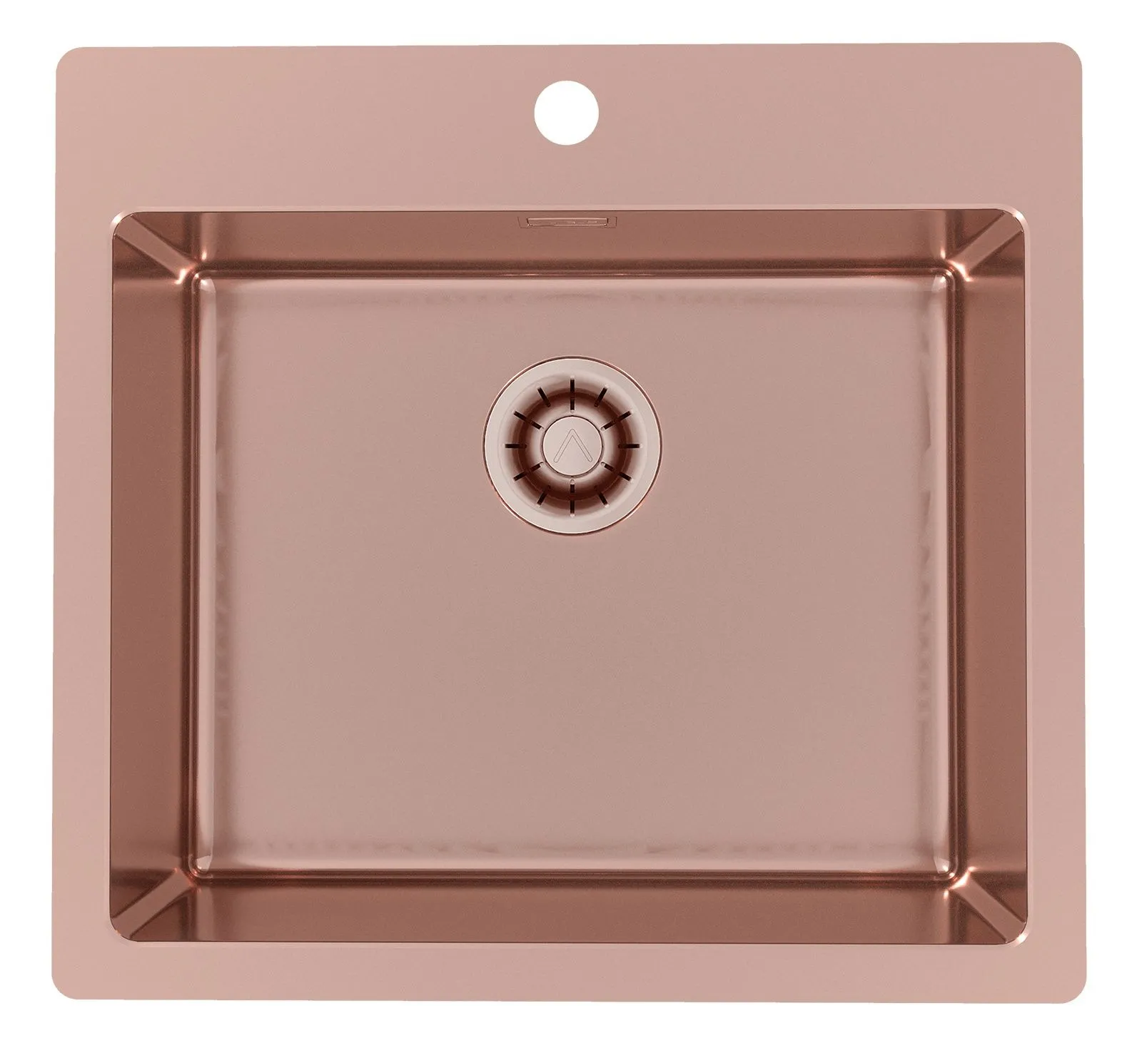 Alveus Monarch PURE 70 MIEDŹ QC zlewozmywak stalowy 565x525mm