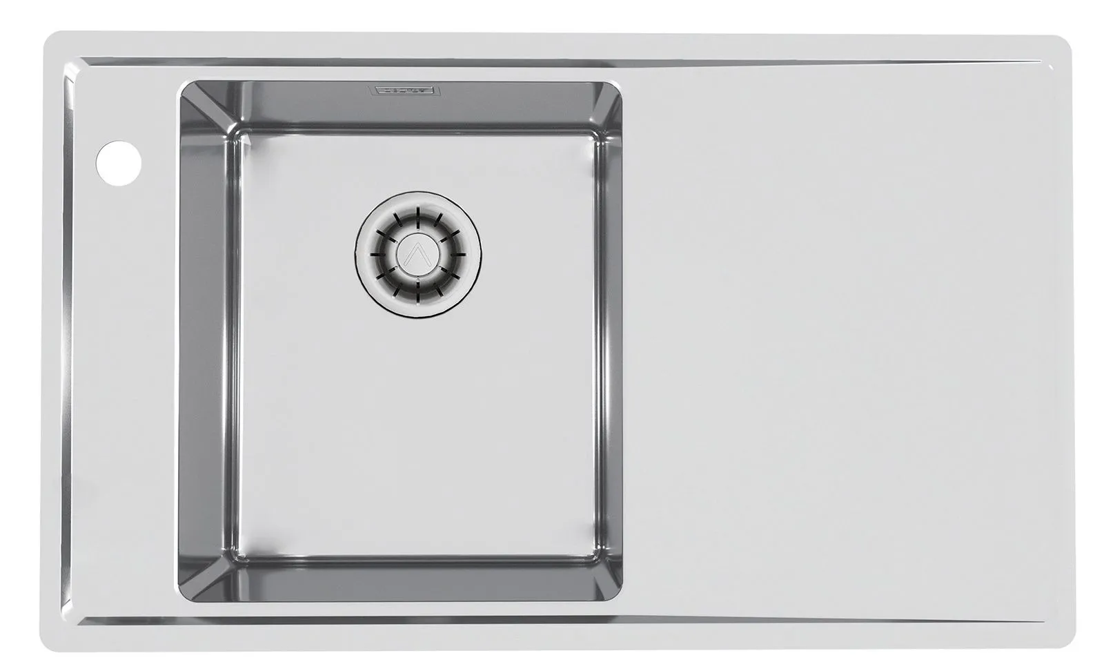 Alveus STRICTO 30 SAT QC L 980x472 zlew wpuszczany F/S + syfon Quick Close