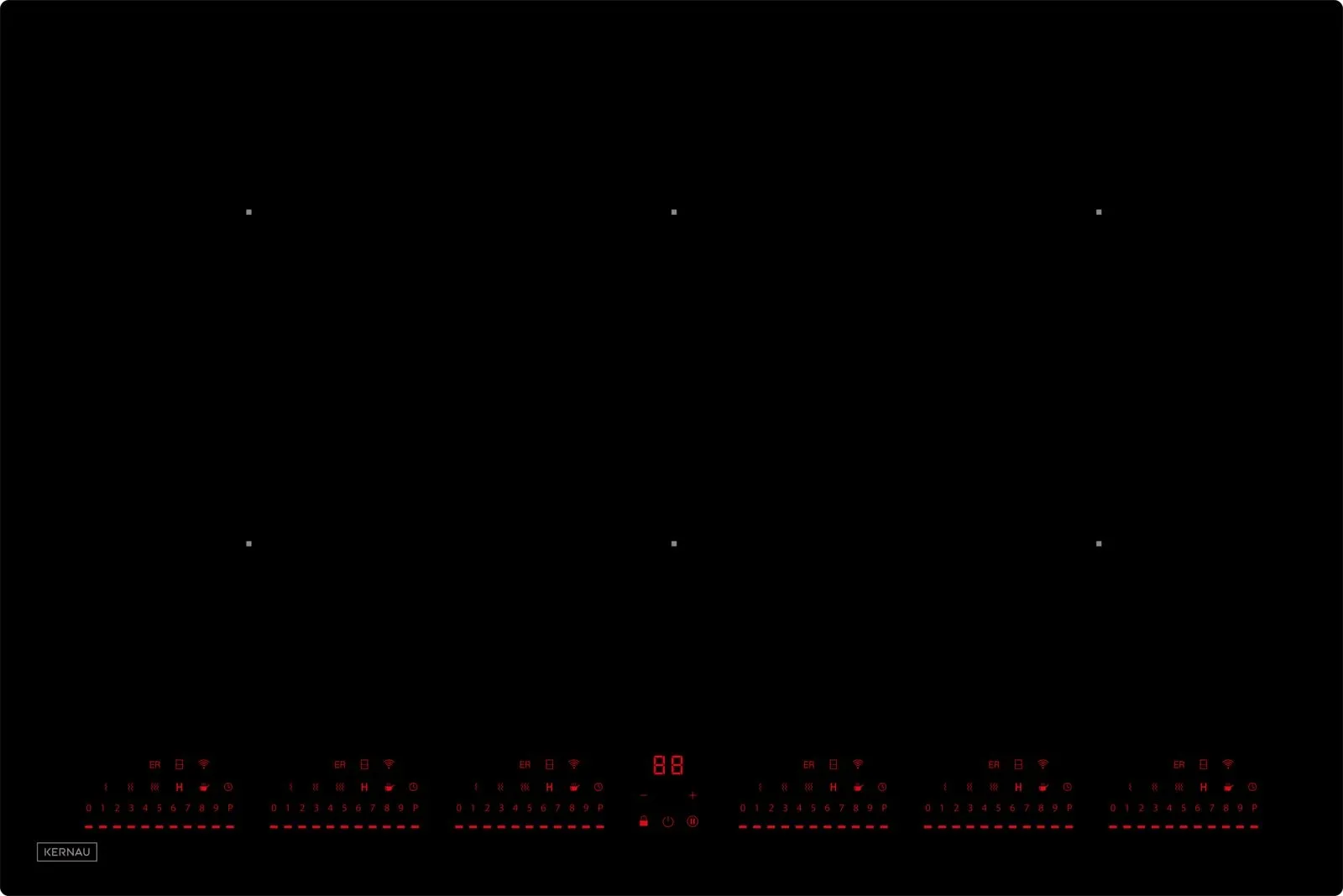 Płyta indukcyjna Kernau KIH 8645-6B Pure Black