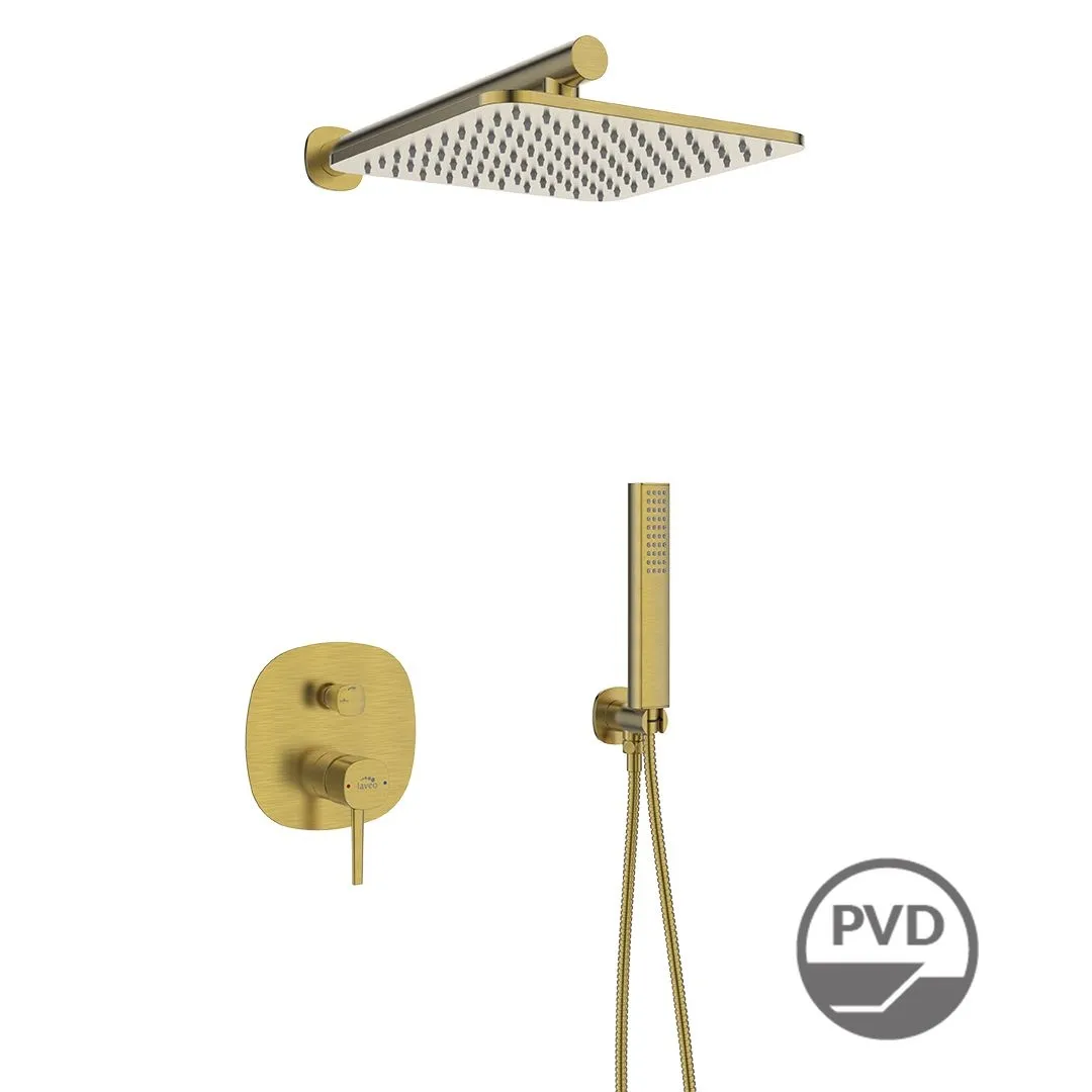 LAVEO Pola - bateria natryskowa podtynkowa z zestawem