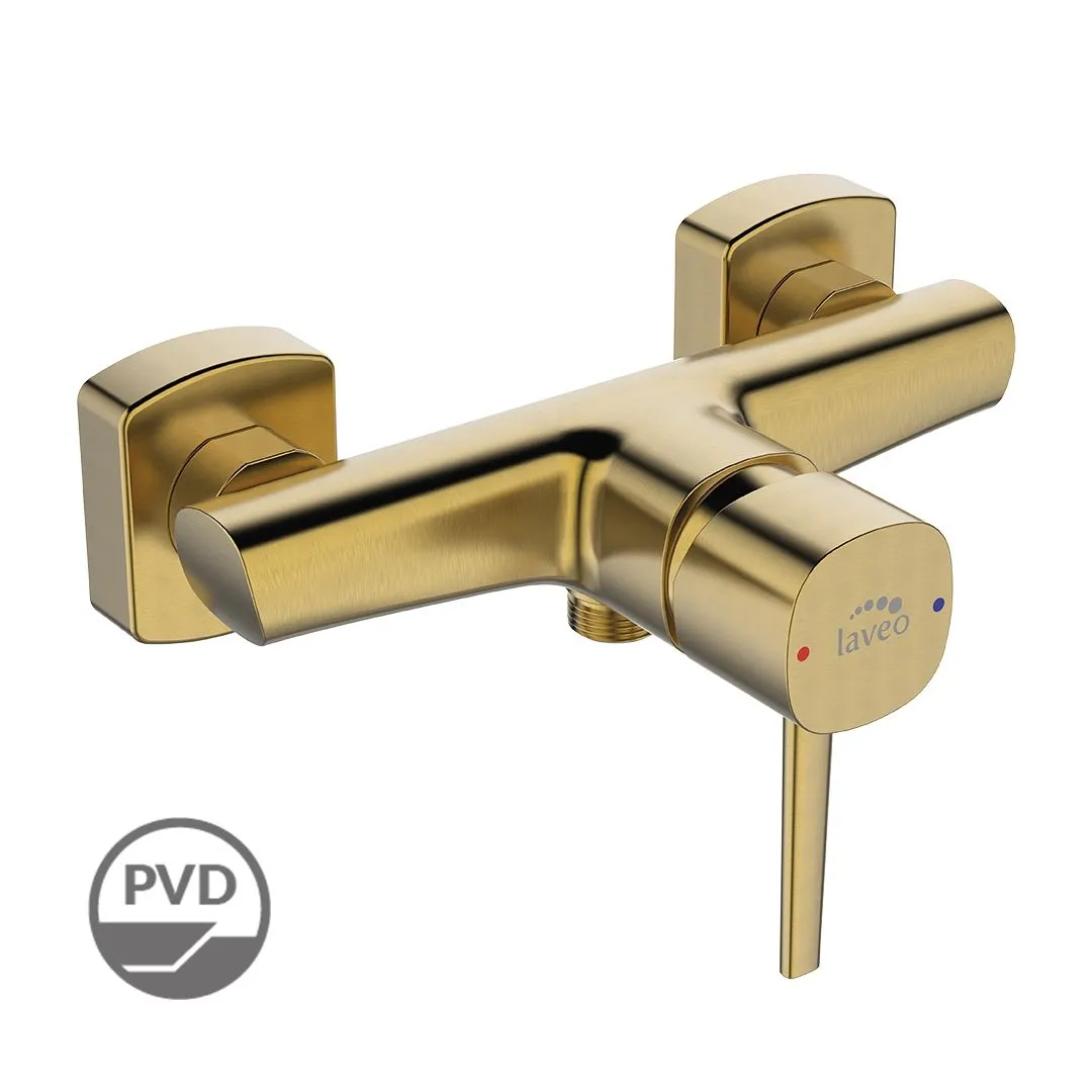 LAVEO Pola - bateria natryskowa ścienna bez zestawu natryskowego