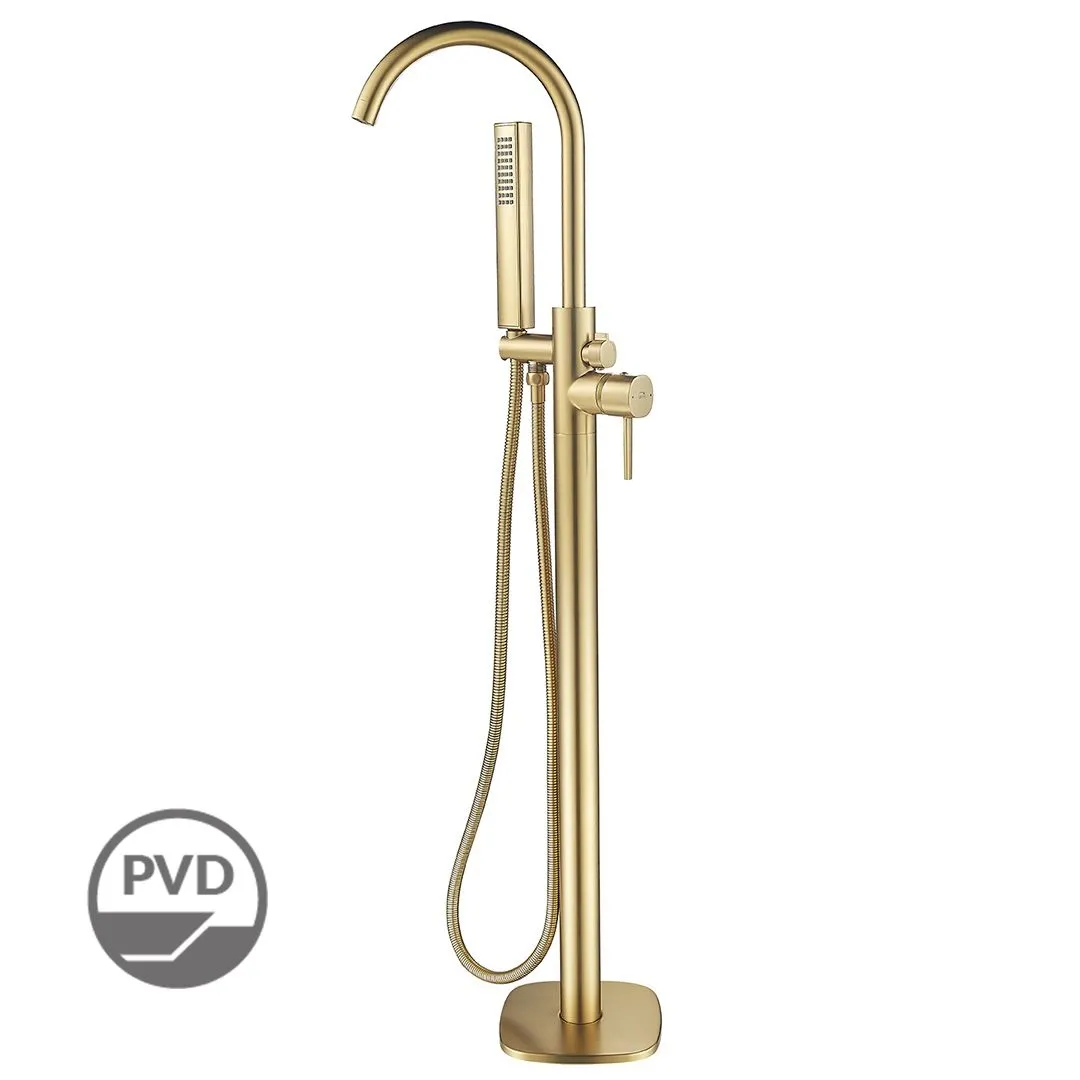 LAVEO Pola - bateria wannowa wolnostojąca