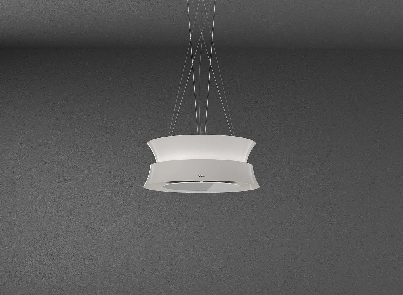 Falmec Dama Circle.Tech Isola 60 biały 600 m3/h