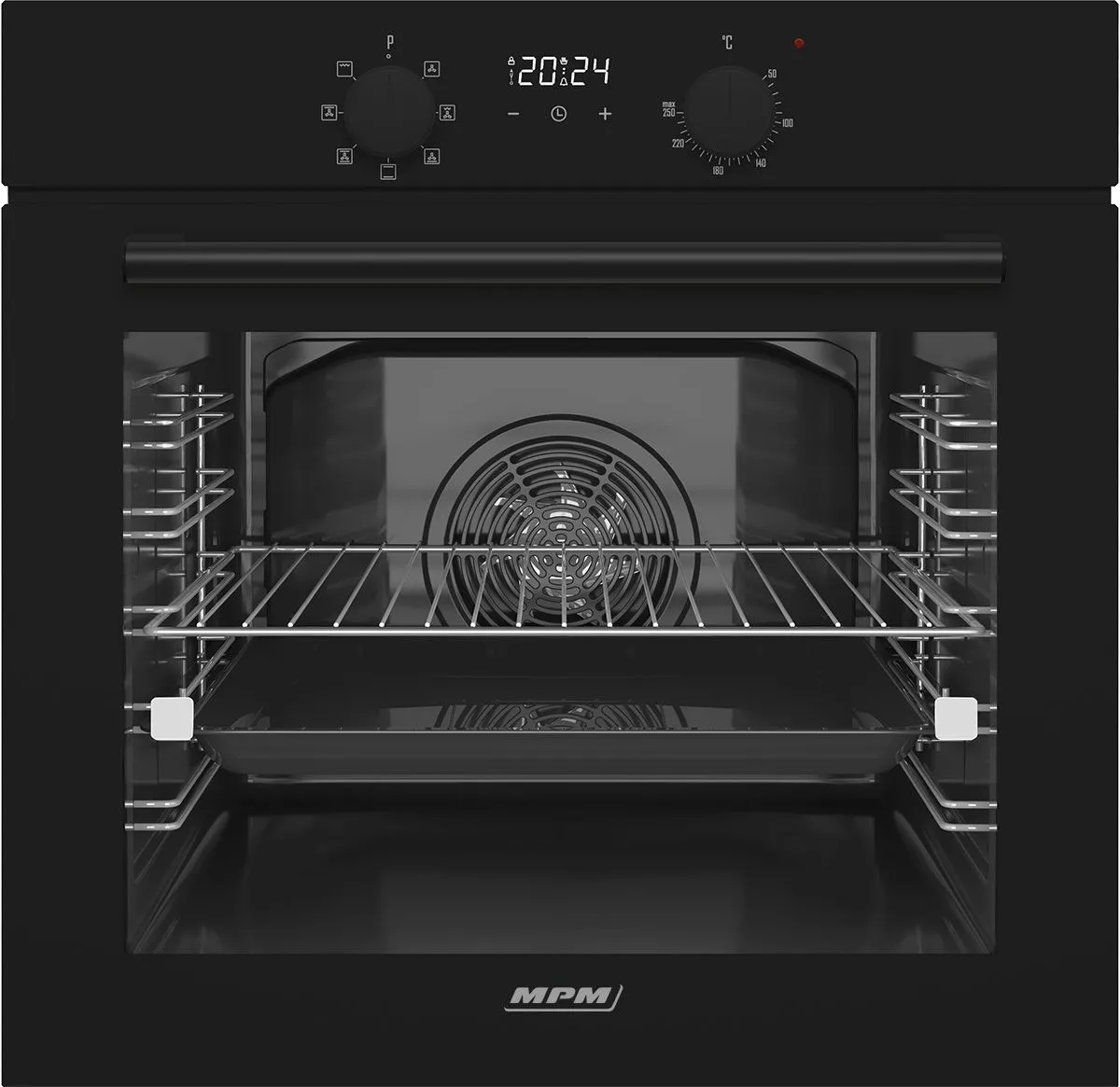 MPM-63-BO-25 Piekarnik 60cm czarny