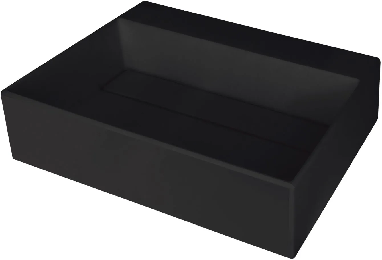 Deante Umywalka granitowa nablatowa  - z maskownicą