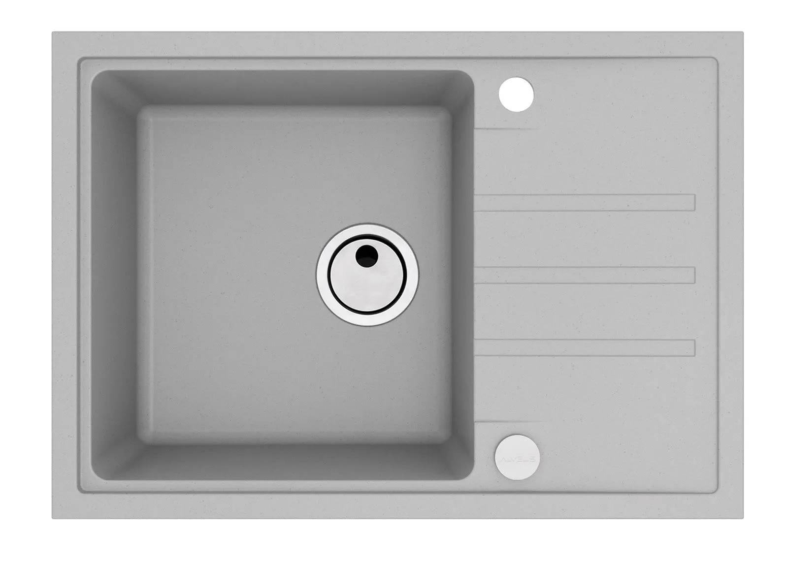 Alveus Intermezzo 40 beton 81 (68x48) z syfonem manualnym