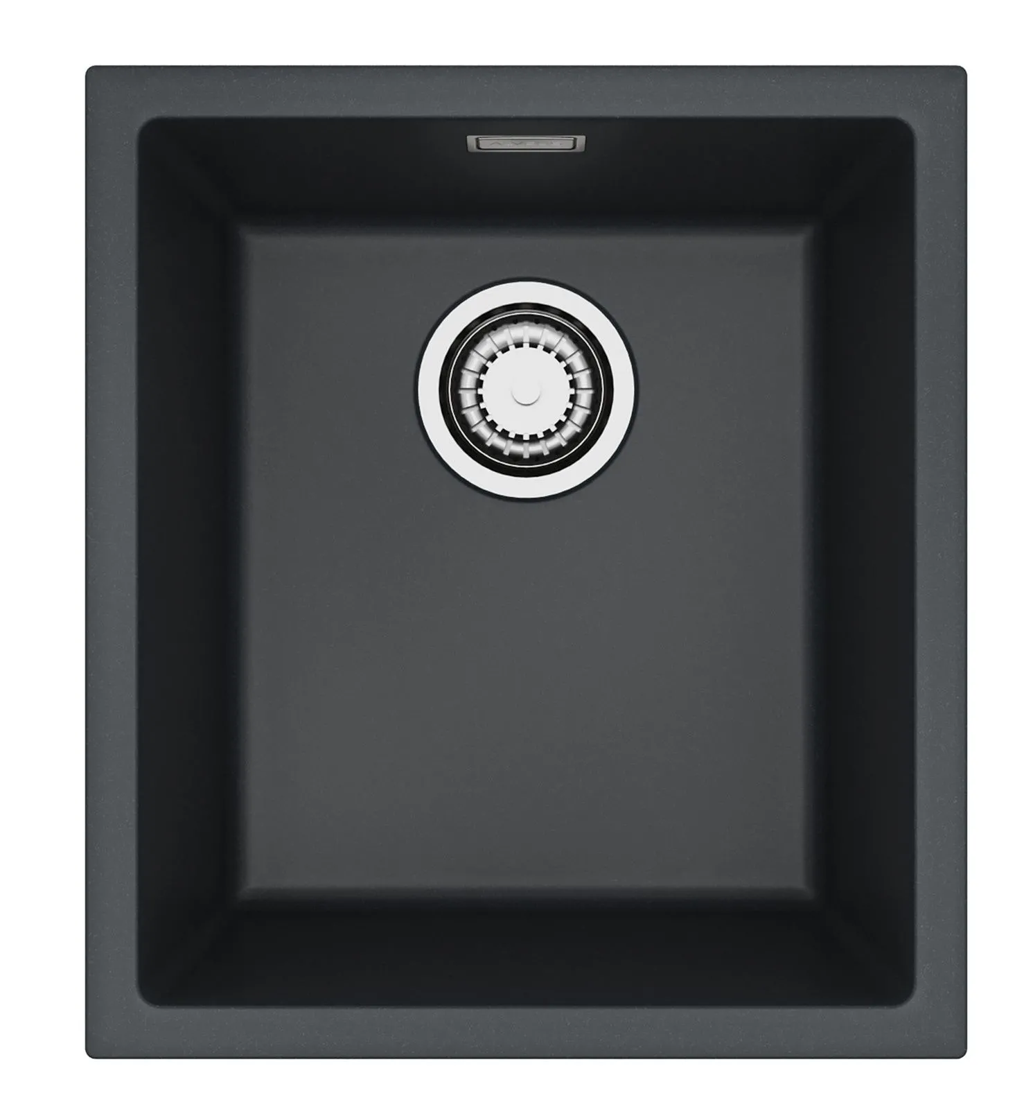 Alveus OMNI 10 G91 czarny (40x45) 1 kom. z syfonem sat.