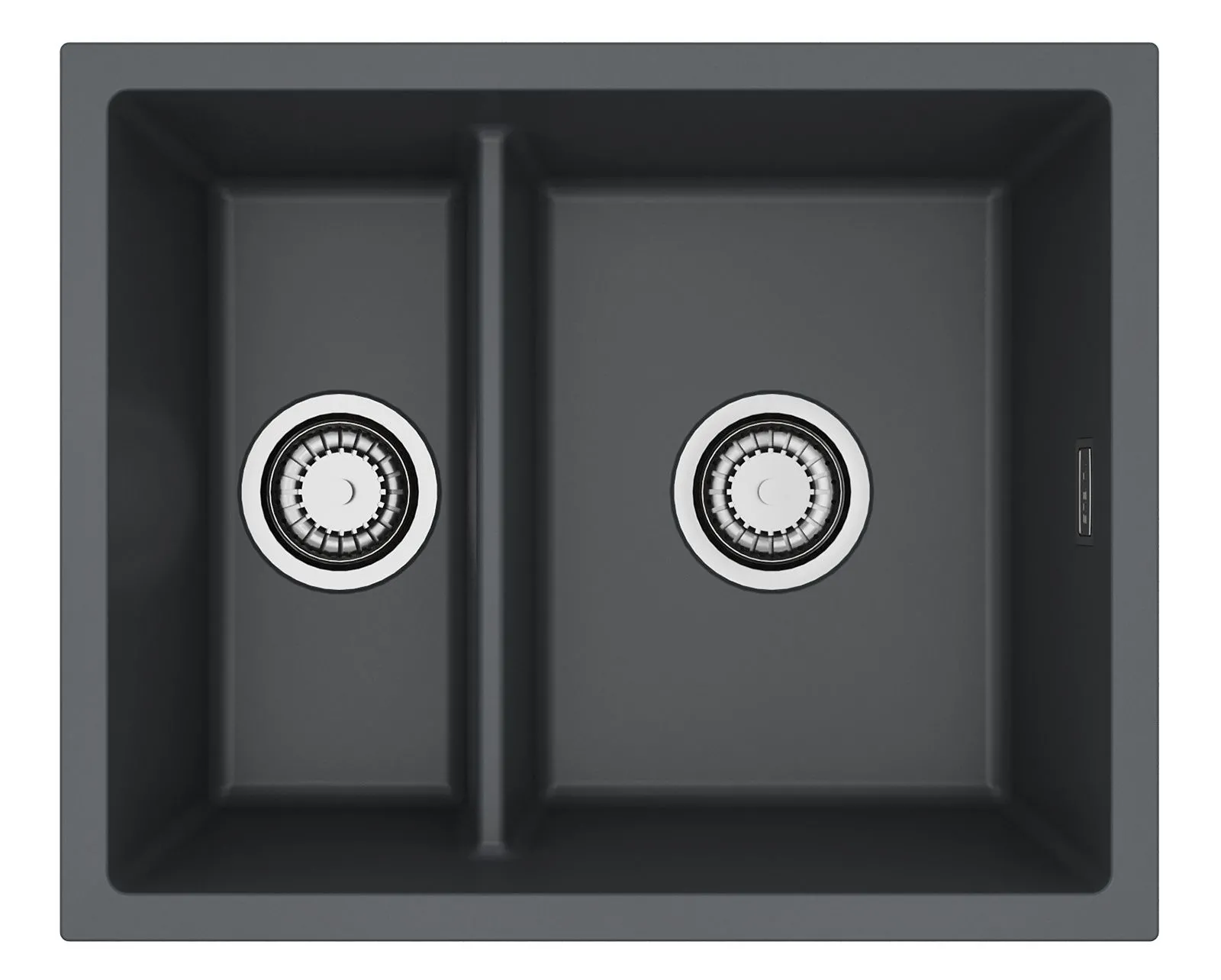 Alveus OMNI 50 G90 Deep Black (55x45) 1,5 kom. z syfonem