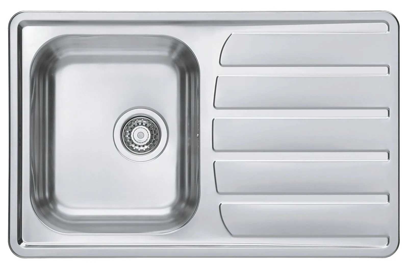 Alveus ZOOM MAXIM 20 SAT 79x50 1K zlew wpuszczany  z syfonem