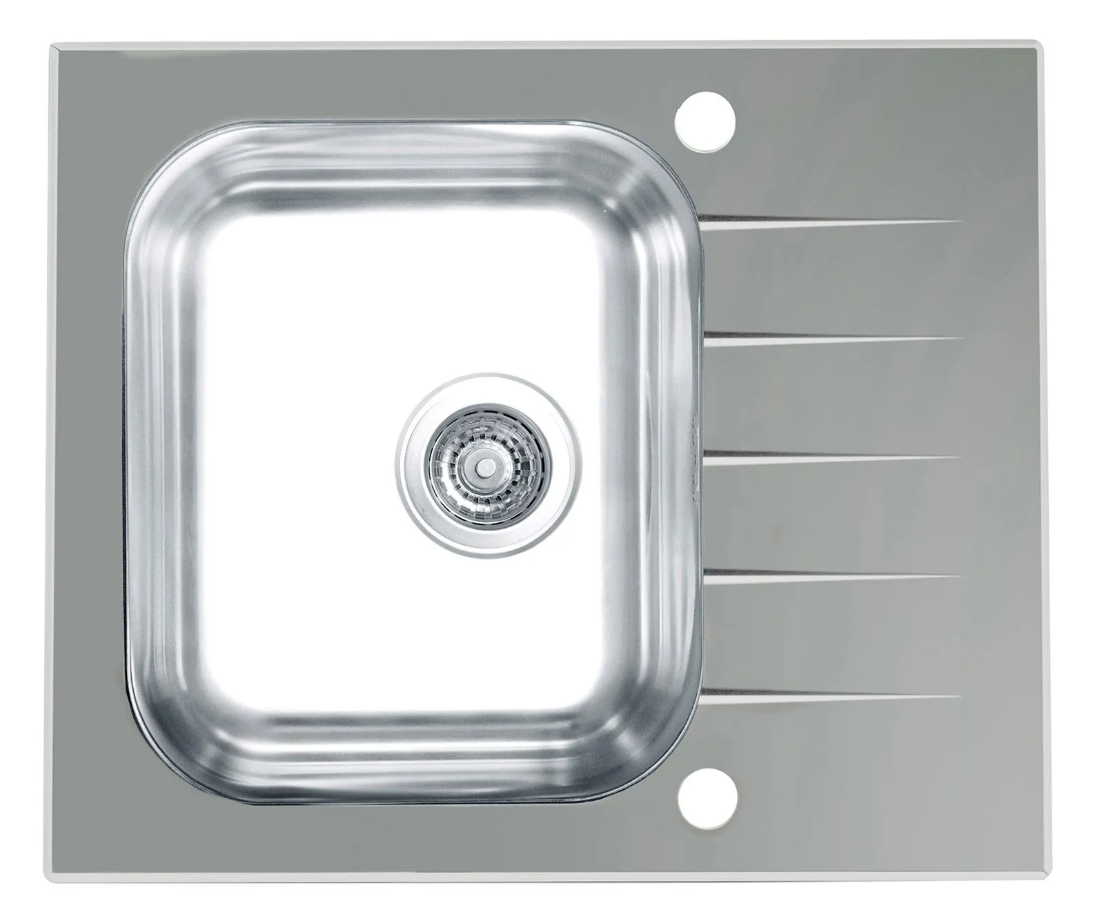 Alveus VITRO 10 POP-UP 3 1/2 60X50 satyna - szary