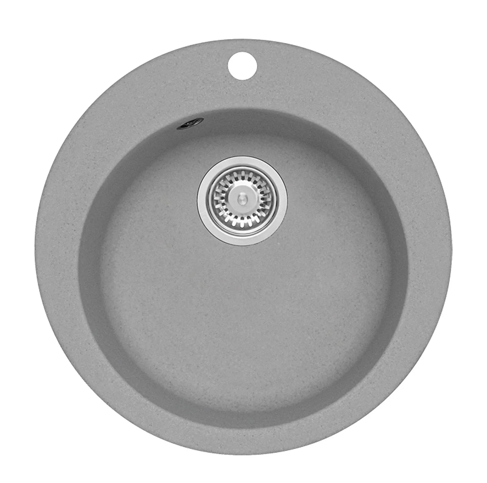 Alveus BOOGIE 10 kol. 81 beton (Ø 51) zlew Granital z syfonem manualnym